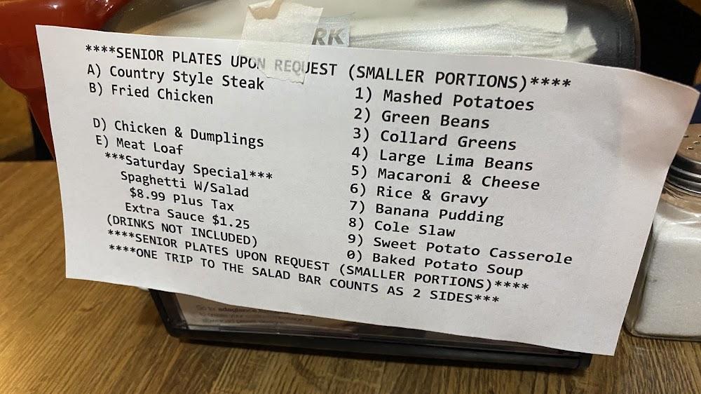 South House Restaurant Menu image 1